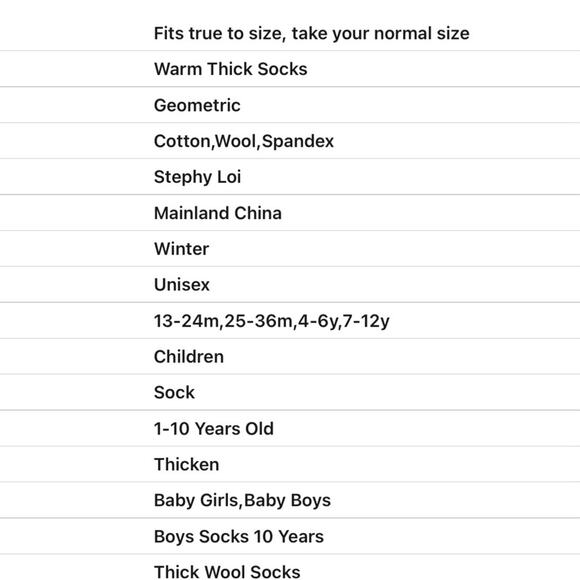 Two New warm wool Jaccard boot socks kids 7-10 - Picture 6 of 6